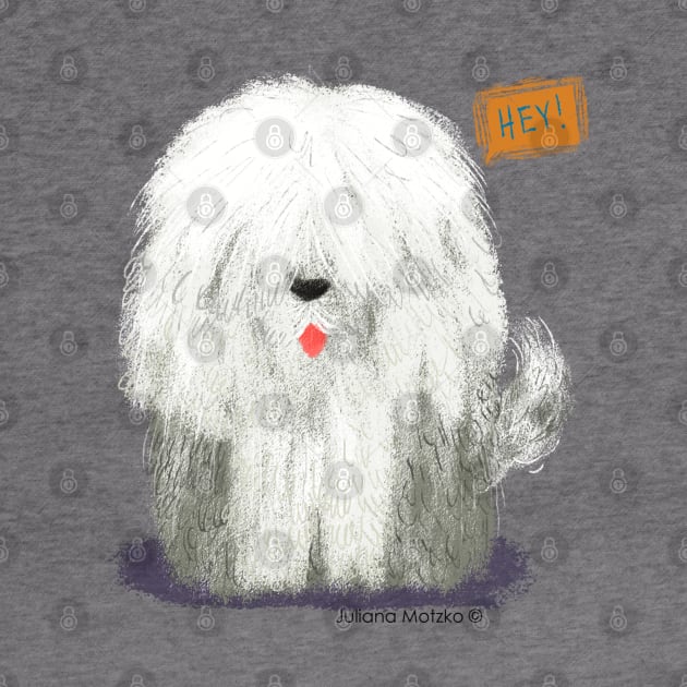 Old English Sheepdog by julianamotzko